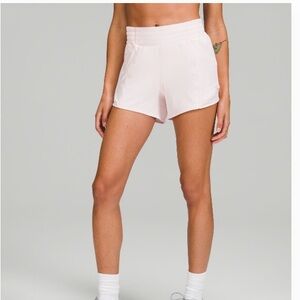 Lululemon Hotty Hot High Rise Lined 4” Shorts